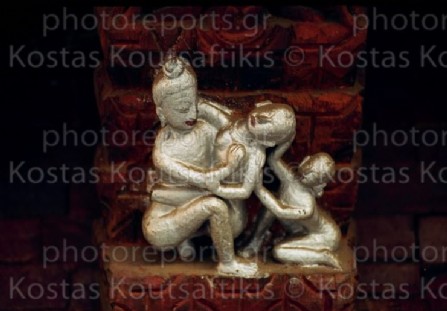 Νεπάλ Ερωτκή τέχνη ναών  Κατμαντού 17