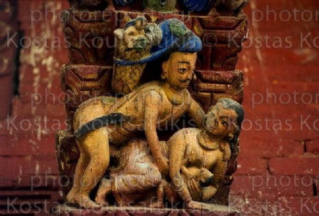 Νεπάλ Ερωτκή τέχνη ναών  Κατμαντού 22