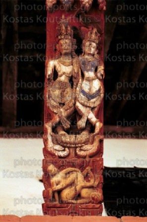 Νεπάλ Ερωτκή τέχνη ναών  Κατμαντού 31