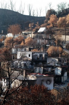Καμένα 2007 πελοπόνησος Ηλεία Καμένο χωριό
