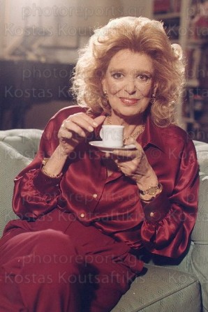 Μελίνα Μερκούρη καφές  Melina Merkouri
