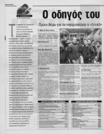 Επτάγλωσσος Oδηγός του μετανάστη Κυριακάτικη Ελευθεροτυπία 03